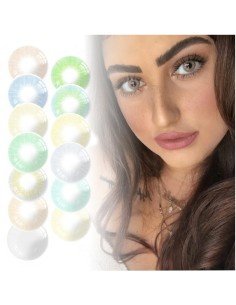 Lentes Cosméticos Queen HidroCor Natural