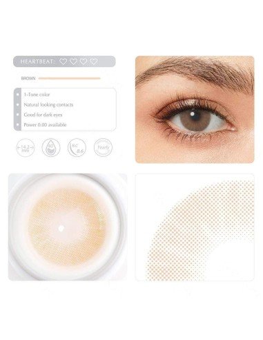 Lentes Cosméticos Queen HidroCor Natural