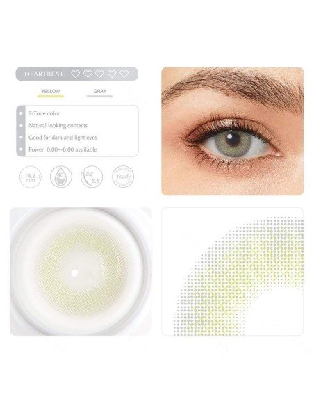 Lentes Cosméticos Queen HidroCor Natural