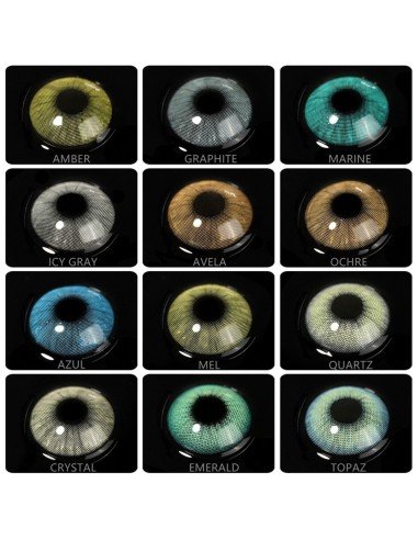 Lentes Cosméticos Queen HidroCor Natural