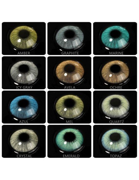 Lentes Cosméticos Queen HidroCor Natural