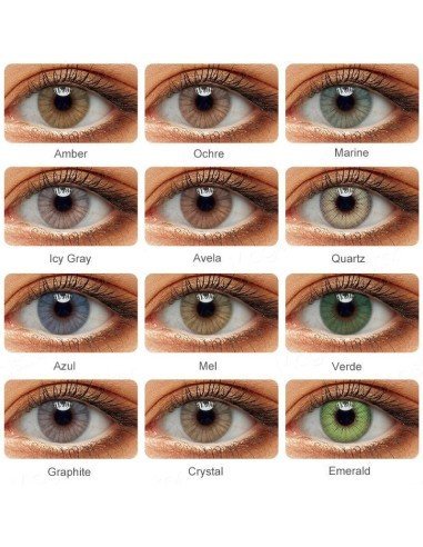 Lentes Cosméticos Queen HidroCor Natural