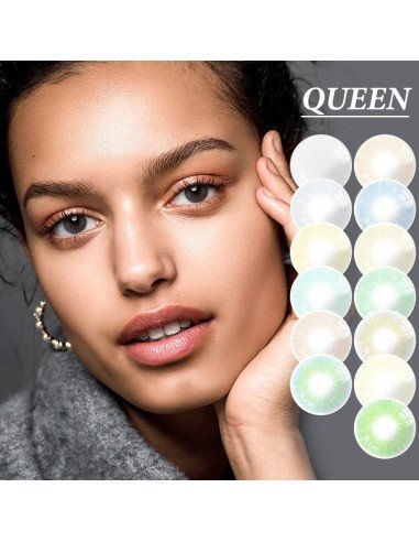Lentes Cosméticos Queen HidroCor Natural