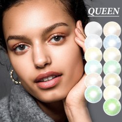 Lentes Cosméticos Queen HidroCor Natural