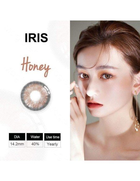 ⭐ Lentes Cosméticos Iris Tone HidroCor Naturales