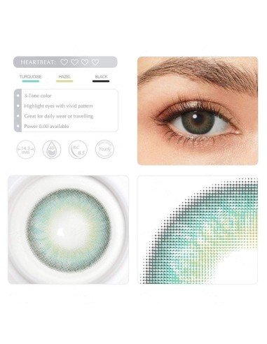 ⭐ Lentes Cosméticos Iris Tone HidroCor Naturales