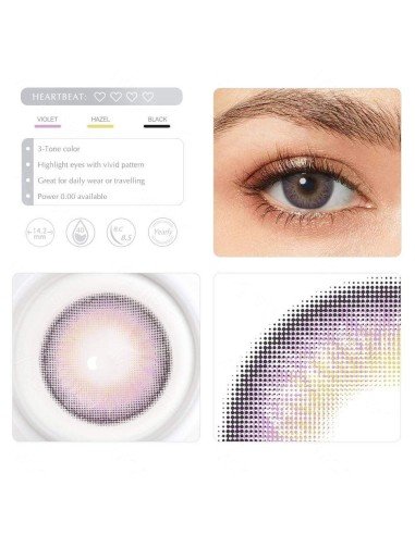 ⭐ Lentes Cosméticos Iris Tone HidroCor Naturales