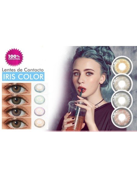 ⭐ Lentes Cosméticos Iris Tone HidroCor Naturales ⭐ Lentes Cosméticos Iris Tone HidroCor Naturales