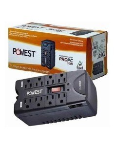 Regulador Electrónico de Voltaje ProPC1000 de 8 Salidas para computadores 2