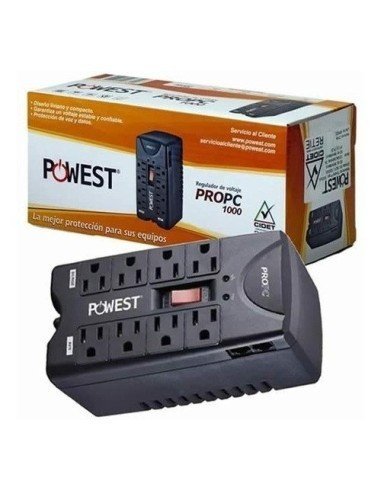 ⭐ Regulador Electrónico de Voltaje 1000VA ProPC 1.000