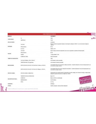 ⭐ Protector de Voltaje Lavomatic 110V 10 amp proteje tu lavadora