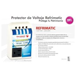 ⭐ Protector de Voltaje 120V/10A RefriMatic