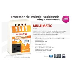 ⭐ Protector de Voltaje 120V/10A MultiMatic