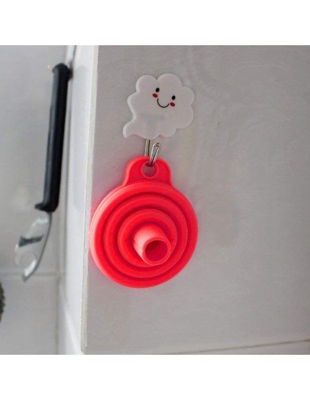 ⭐ Embudo De Silicona Flexible Plegable Funnel Cocina Portable ⭐ Embudo De Silicona Flexible Plegable Funnel Cocina Portable