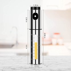 ⭐ Pulverizador De Aceite Spray 135ml Acero Inoxidable Rociador