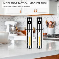 ⭐ Pulverizador De Aceite Spray 135ml Acero Inoxidable Rociador