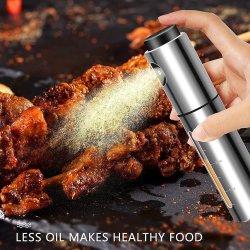 ⭐ Pulverizador De Aceite Spray 135ml Acero Inoxidable Rociador