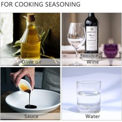 ⭐ Pulverizador De Aceite Spray 135ml Acero Inoxidable Rociador