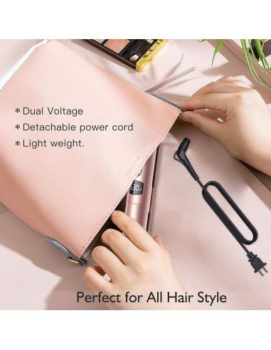 ⭐ Bestope Plancha Rizador Cabello Cerámica Turmalina 2 en 1 