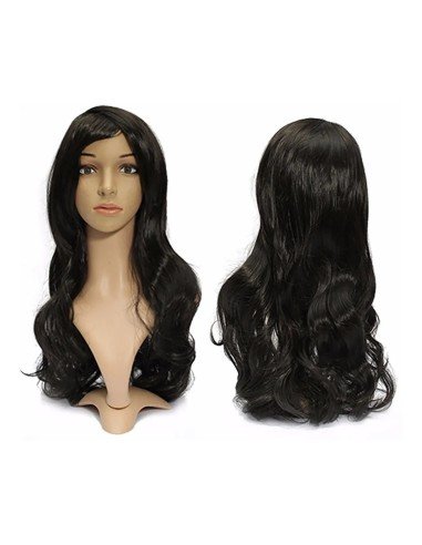 Peluca Color Natural 60cm Cabello Sintético