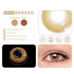 Lentes Gold con Destellos de Luz | Brillo natural