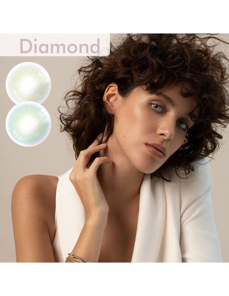 ⭐ Lentes de contacto cosméticos Diamond nuevos diseños