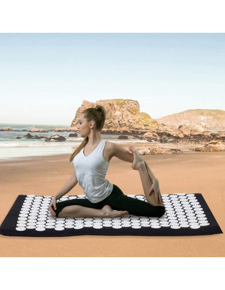 ⭐ Manta Yoga Con Acu presión Anti Stress Dolores Espalda anti stress ⭐ Manta Yoga Con Acu presión Anti Stress Dolores Espalda anti stress