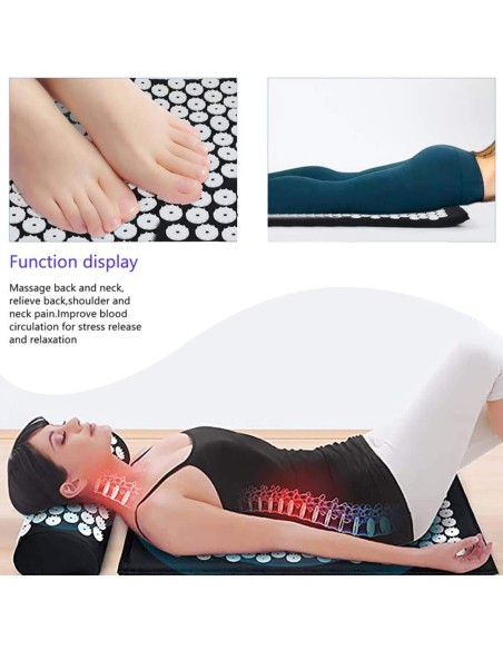 ⭐ Manta Yoga Con Acu presión Anti Stress Dolores Espalda anti stress ⭐ Manta Yoga Con Acu presión Anti Stress Dolores Espalda anti stress