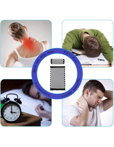 ⭐ Manta Yoga Con Acu presión Anti Stress Dolores Espalda anti stress