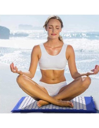 ⭐ Manta Yoga Con Acu presión Anti Stress Dolores Espalda anti stress
