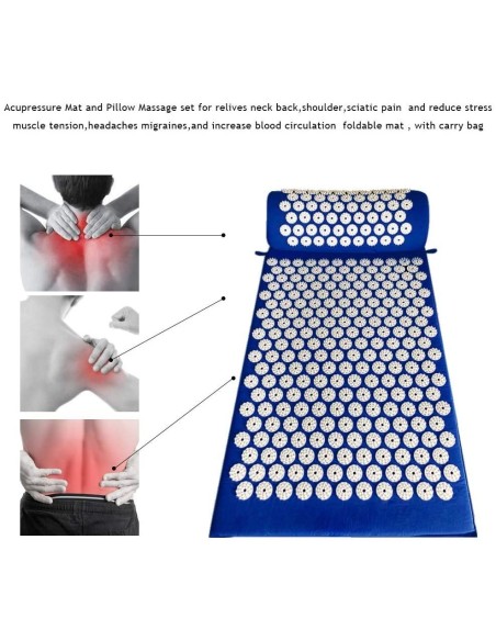 ⭐ Manta Yoga Con Acu presión Anti Stress Dolores Espalda anti stress ⭐ Manta Yoga Con Acu presión Anti Stress Dolores Espalda anti stress