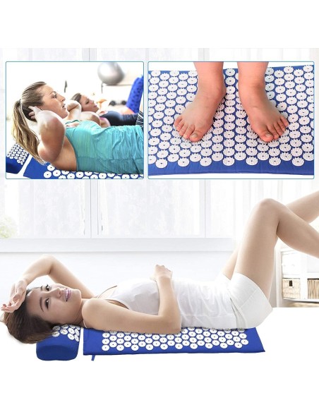 ⭐ Manta Yoga Con Acu presión Anti Stress Dolores Espalda anti stress ⭐ Manta Yoga Con Acu presión Anti Stress Dolores Espalda anti stress