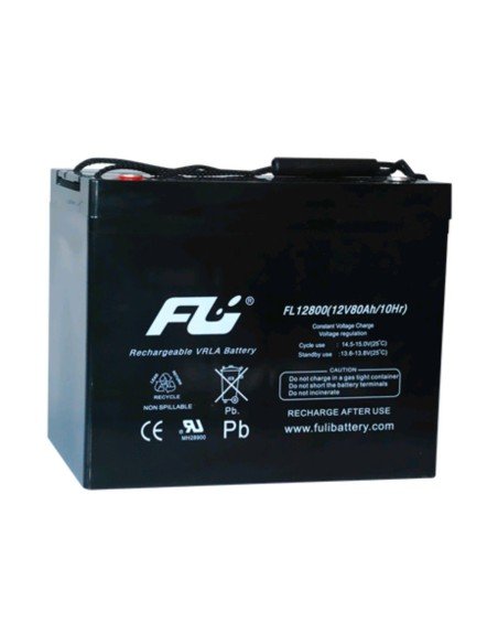 Batería Sellada FuliBattery12V-80AH Ref. FL12800GS 