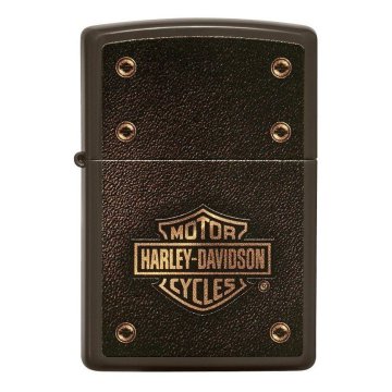 ⭐ Encendedor Zippo Stamp Escudo 49466 Harley Davidson