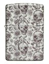 ⭐ Encendedor Zippo Stamp Skull Glow Dark 49458