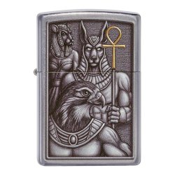 ⭐ Encendedor Zippo Stamp Egipto Chrome 49406
