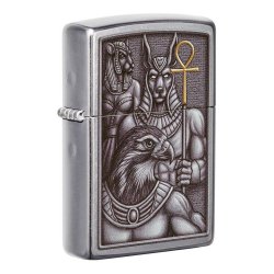 ⭐ Encendedor Zippo Stamp Egipto Chrome 49406