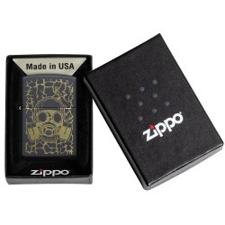 ⭐ Encendedor Zippo Stamp Mascara de Gas 49574