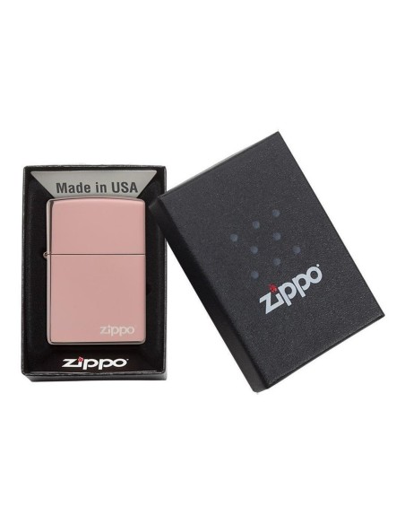 ⭐ Encendedor Zippo Classics Oro Gold Rose 49190zl