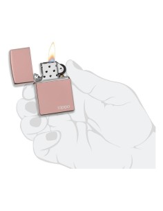 ⭐ Encendedor Zippo Classics Oro Gold Rose 49190zl 2