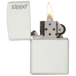 ⭐ Encendedor Zippo Colors White Matte 214zl Blanco