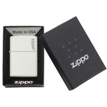 ⭐ Encendedor Zippo Colors White Matte 214zl Blanco