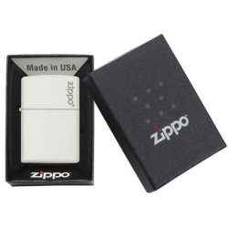 ⭐ Encendedor Zippo Colors White Matte 214zl Blanco
