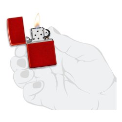 ⭐ Encendedor Zippo Colors Candy Apple 49475zl Rojo