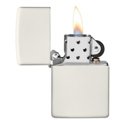 ⭐ Encendedor Zippo Glow in the Dark 49193zl Blanco