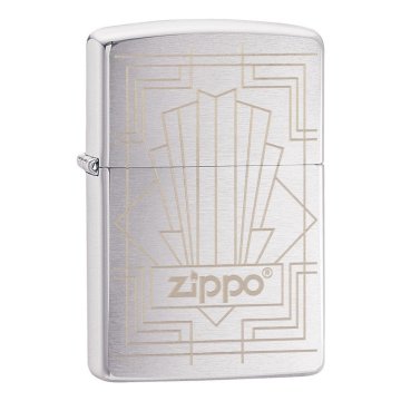 ⭐ Encendedor Zippo grabado lasser 49206 Plateado