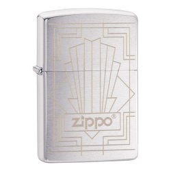 ⭐ Encendedor Zippo grabado lasser 49206 Plateado