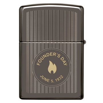 ⭐ Encendedor Zippo Texture Dia del fundador 49629