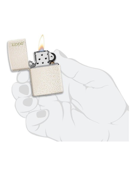 ⭐ Encendedor Zippo Text Vidrio De Mercurio 49181zl