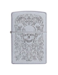⭐ Encendedor Zippo Text Skull Ornaments MZ49571